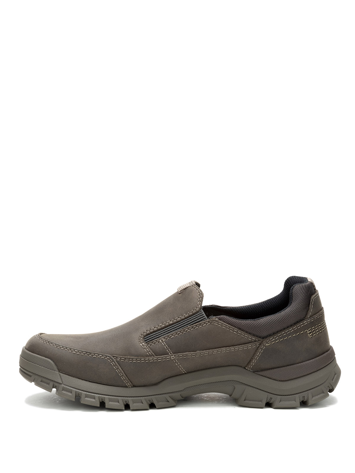 ZAPATILLA CUERO HOMBRE THRESHOLD SLIP ON GRIS PARDO CAT - 4