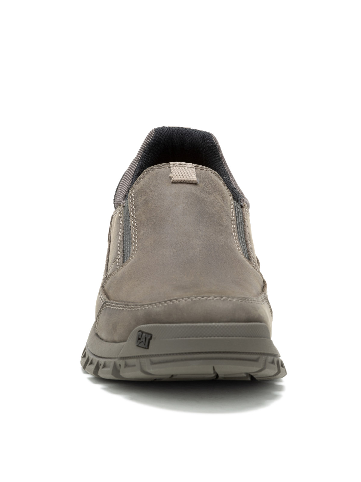 ZAPATILLA CUERO HOMBRE THRESHOLD SLIP ON GRIS PARDO CAT - 5