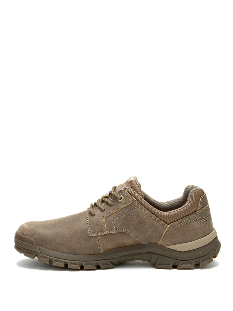 ZAPATILLA CUERO HOMBRE THRESHOLD LOW CAFE  OSCURO CAT - 4