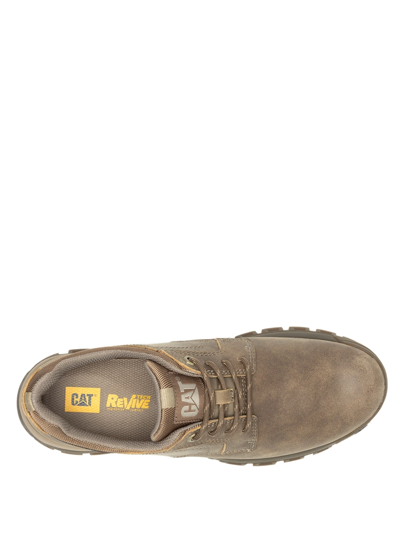 ZAPATILLA CUERO HOMBRE THRESHOLD LOW CAFE  OSCURO CAT - 7