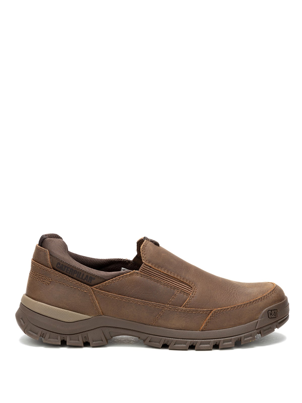 ZAPATILLA CUERO HOMBRE THRESHOLD SLIPON CAFÉ OSCURO CAT - 2