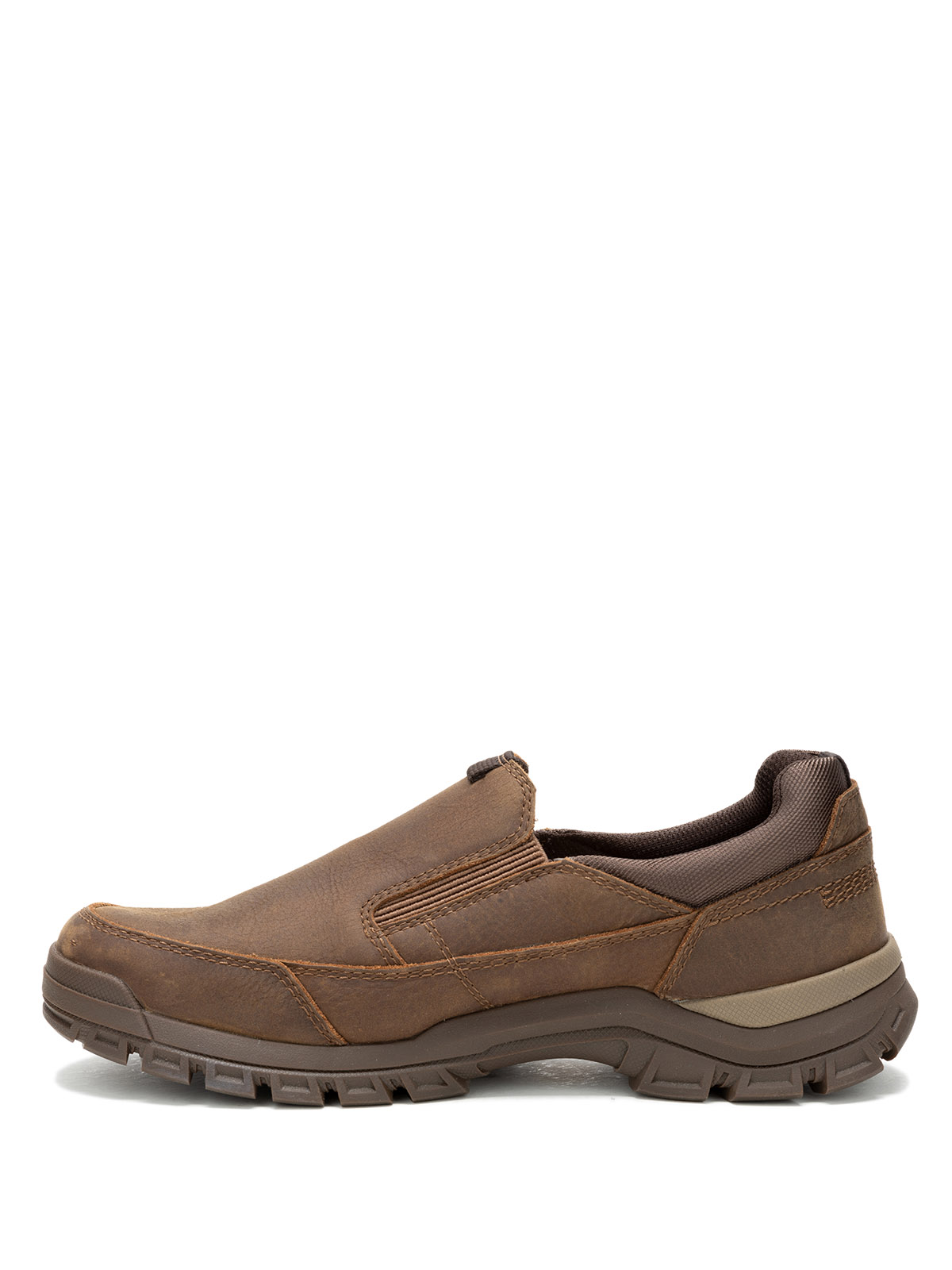 ZAPATILLA CUERO HOMBRE THRESHOLD SLIPON CAFÉ OSCURO CAT - 4
