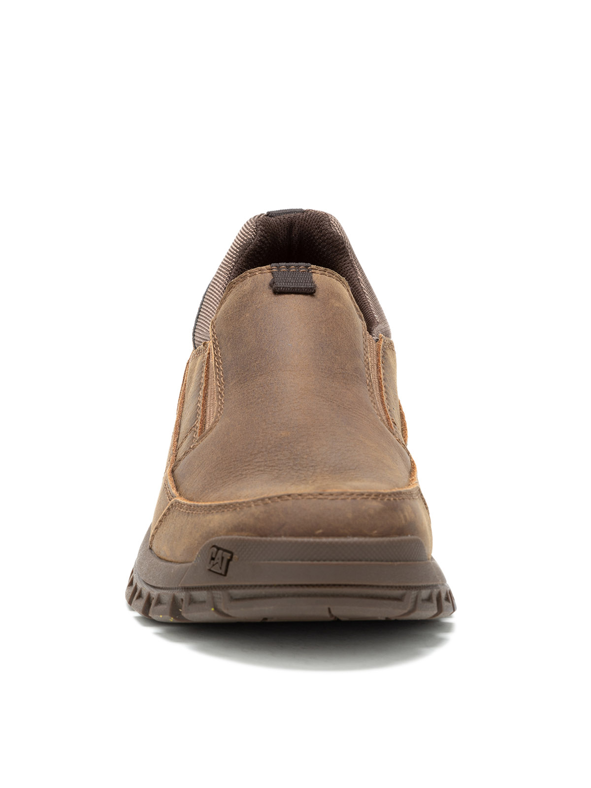 ZAPATILLA CUERO HOMBRE THRESHOLD SLIPON CAFÉ OSCURO CAT - 5