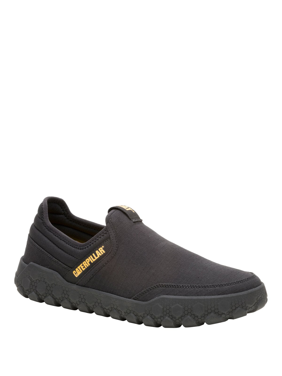 ZAPATILLA CUERO HOMBRE HEX PLUS SLIP ON NEGRO CAT - 1