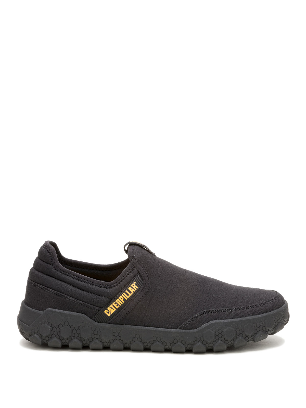 ZAPATILLA CUERO HOMBRE HEX PLUS SLIP ON NEGRO CAT - 2