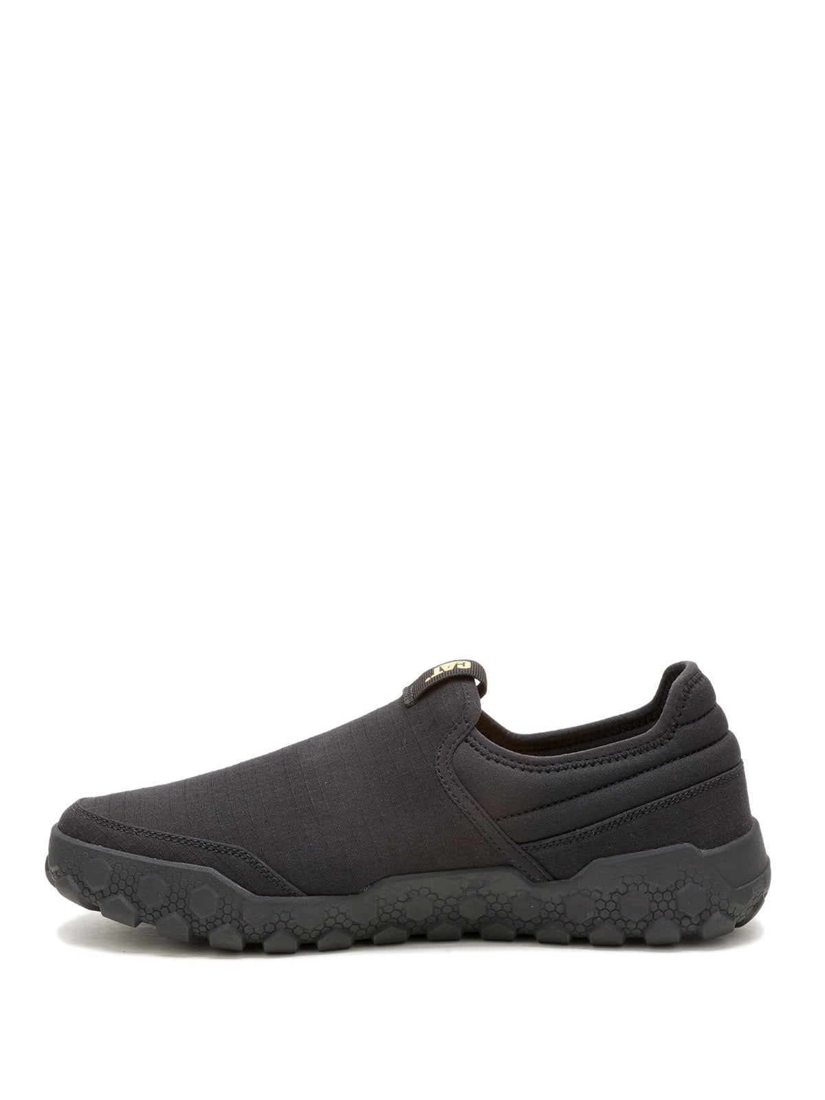ZAPATILLA CUERO HOMBRE HEX PLUS SLIP ON NEGRO CAT - 4