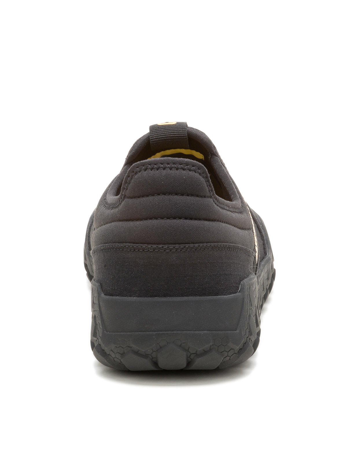 ZAPATILLA CUERO HOMBRE HEX PLUS SLIP ON NEGRO CAT - 6