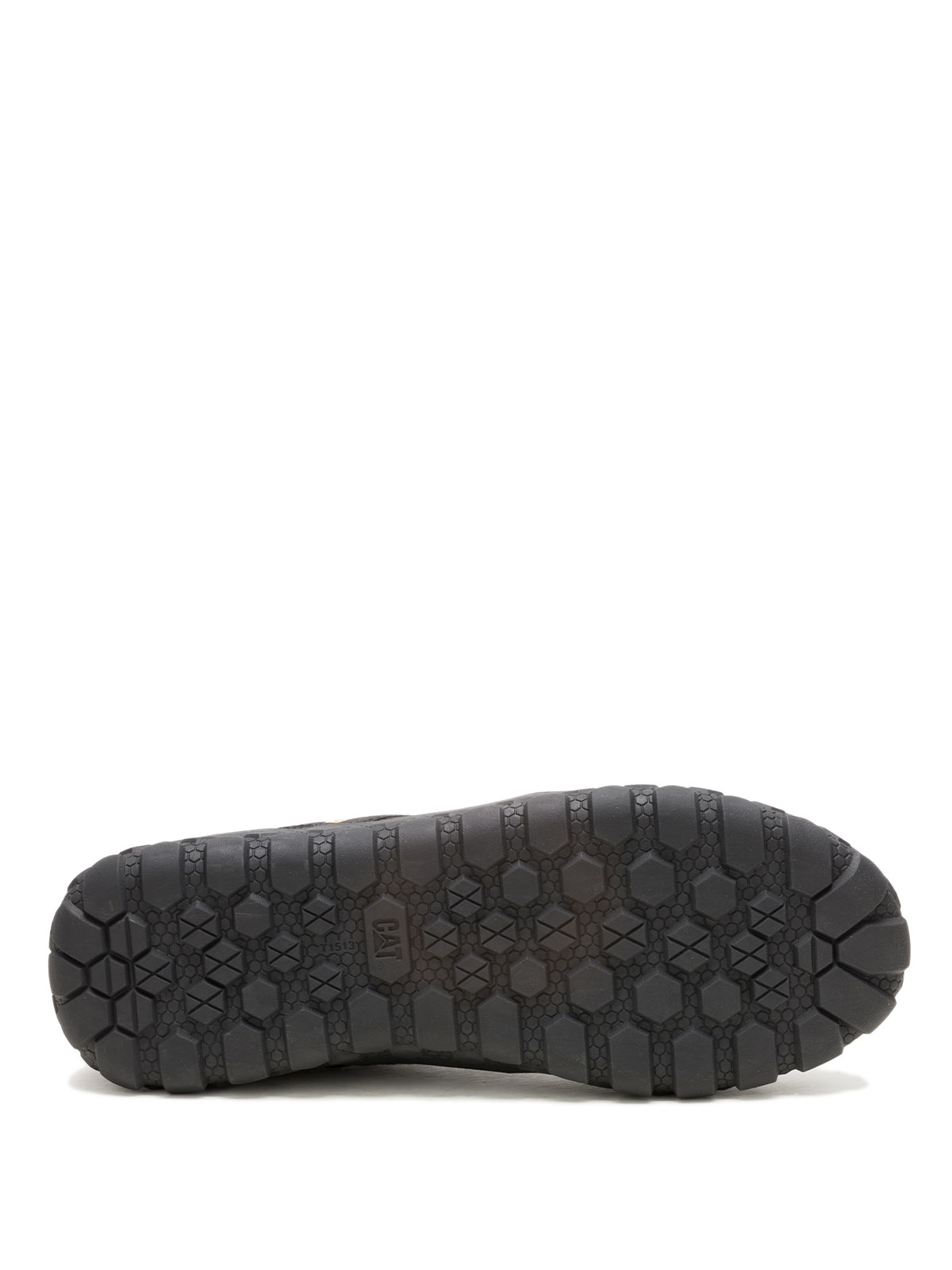 ZAPATILLA CUERO HOMBRE HEX PLUS SLIP ON NEGRO CAT - 8