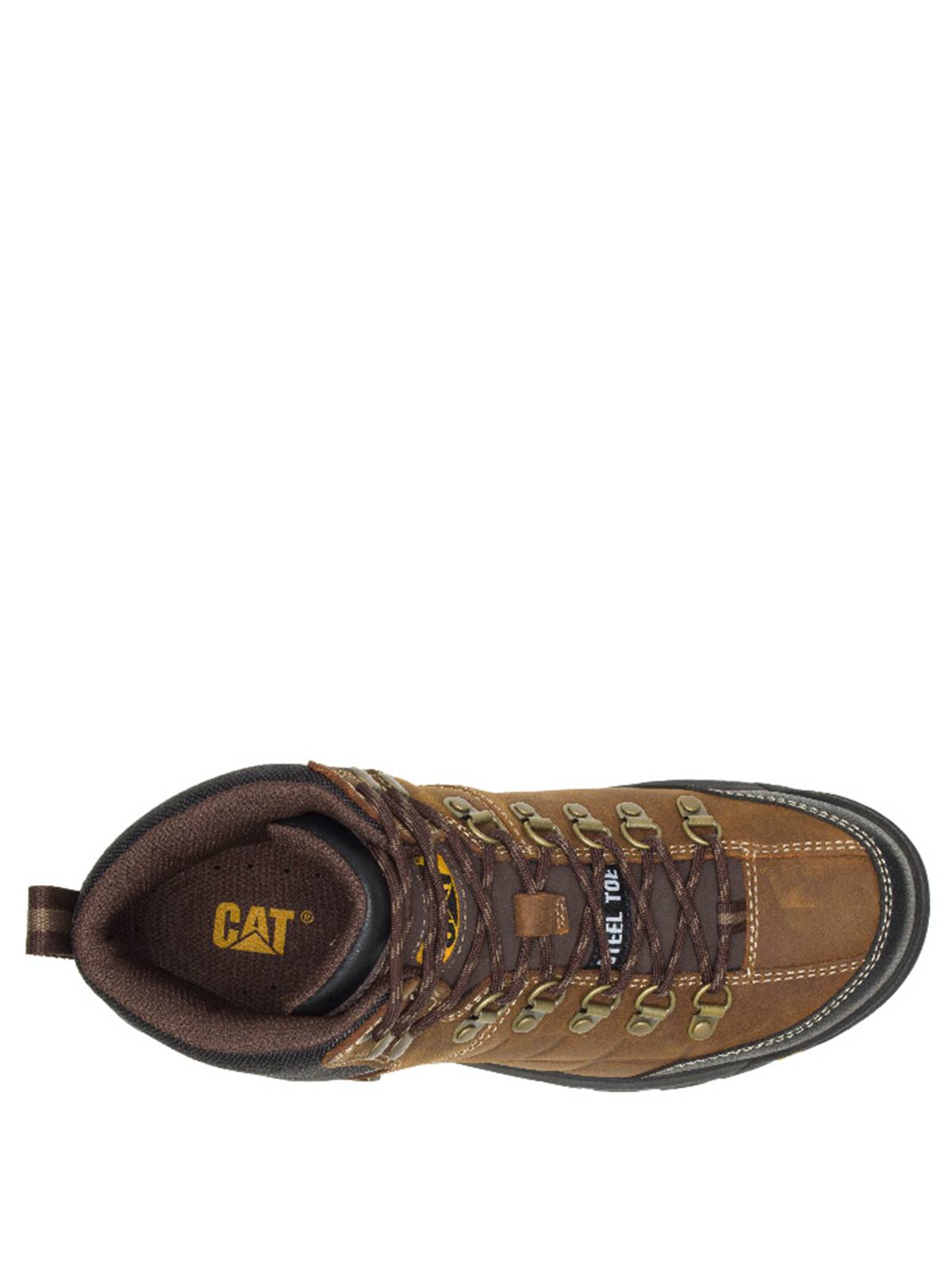ZAPATO SEGURIDAD WP CUERO HOMBRE THRESHOLD ST CAFÉ CAT - 6