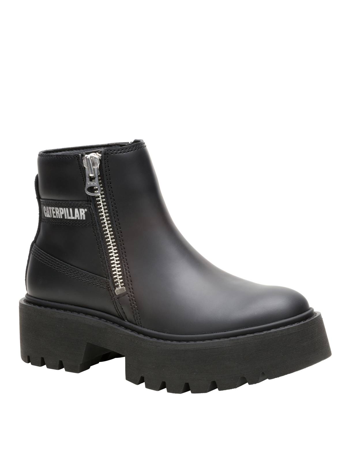 BOTIN CUERO MUJER COLORADO MAX CHELSEA NEGRO CAT - 1