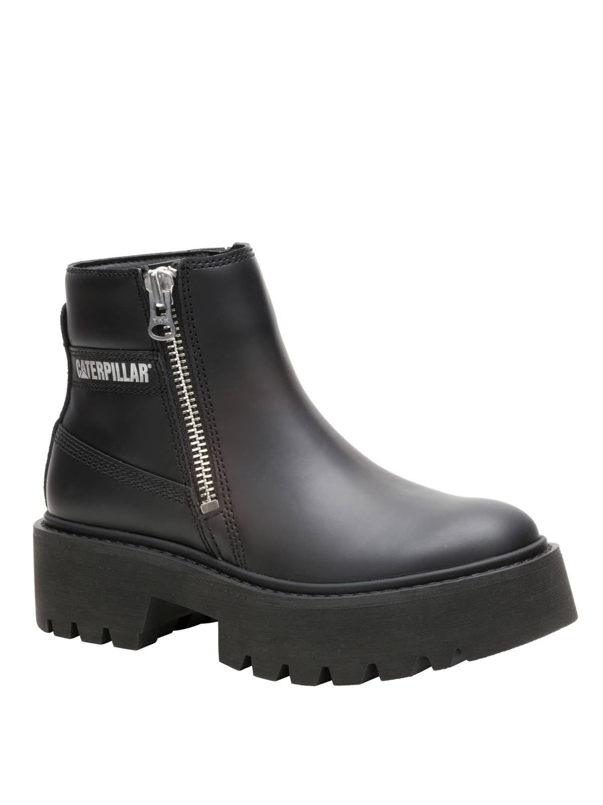 BOTIN CUERO MUJER COLORADO MAX CHELSEA NEGRO CAT - 1