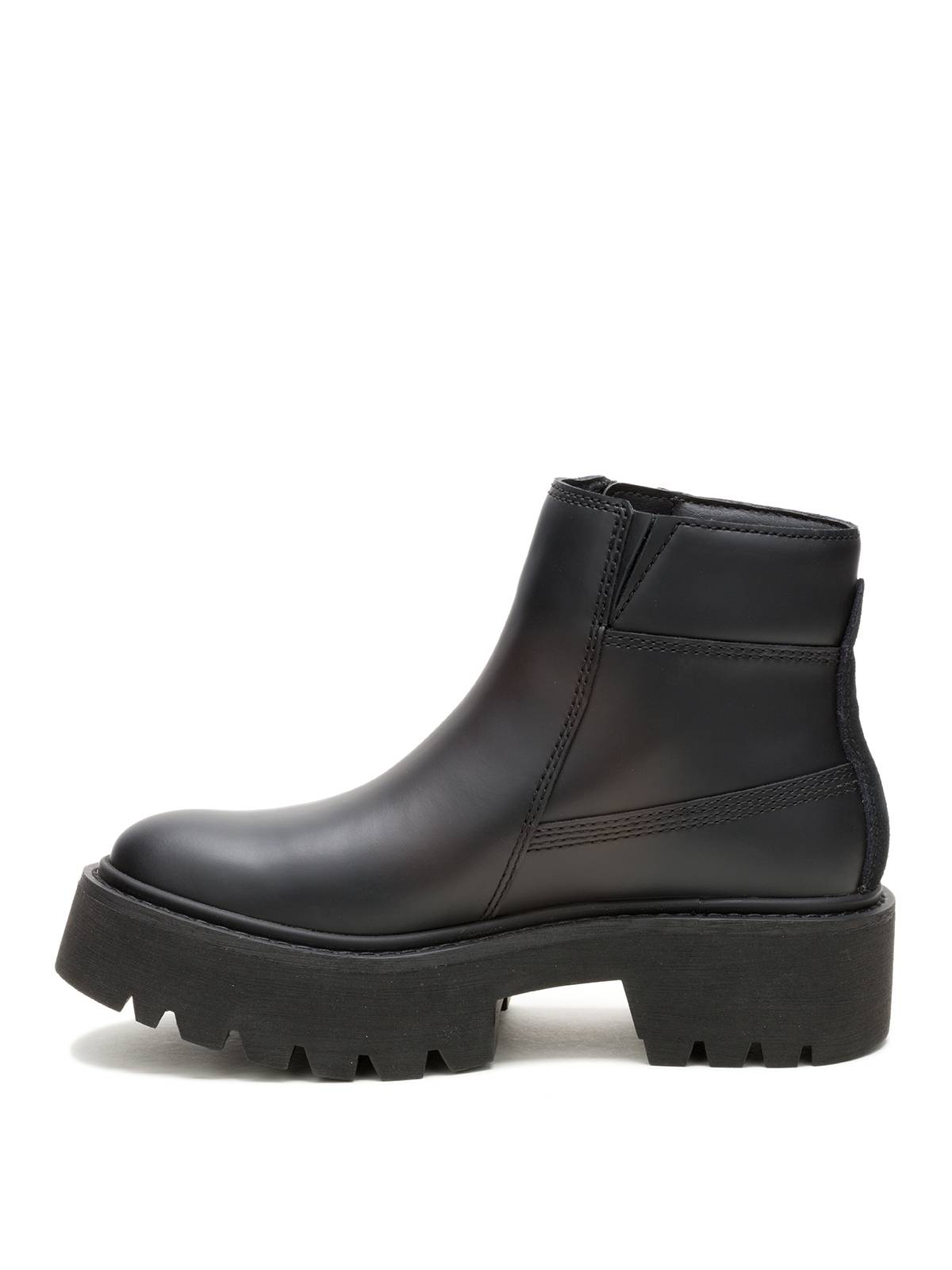 BOTIN CUERO MUJER COLORADO MAX CHELSEA NEGRO CAT - 4
