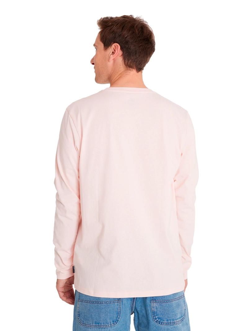 POLERA MANGA LARGA ALGODÓN HOMBRE BURTON DURAZNO LONG SL DAMASCO - 5