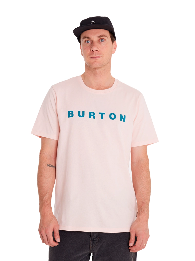 POLERA MANGA CORTA ALGODÓN HOMBRE BURTON DURAZNO SHORT SL DAMASCO - 1