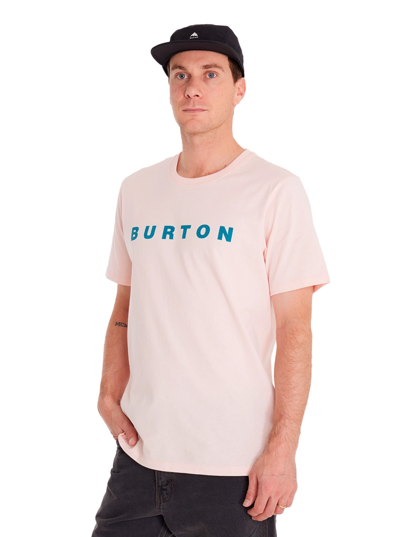POLERA MANGA CORTA ALGODÓN HOMBRE BURTON DURAZNO SHORT SL DAMASCO - 2