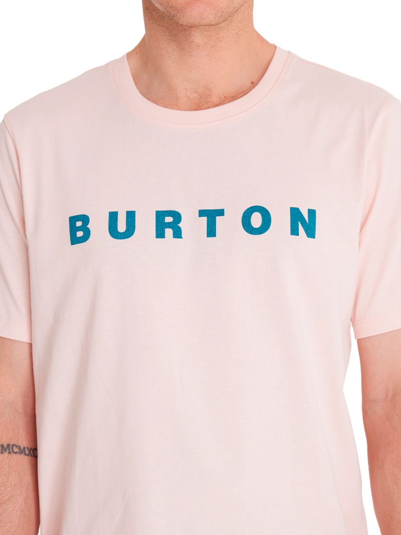 POLERA MANGA CORTA ALGODÓN HOMBRE BURTON DURAZNO SHORT SL DAMASCO - 4