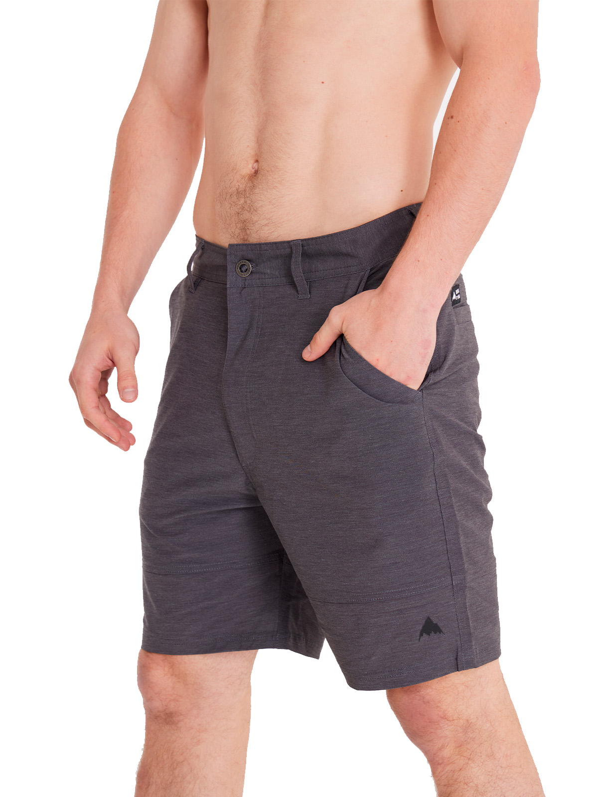 SHORT HOMBRE BURTON GRIS HIBRID - 2