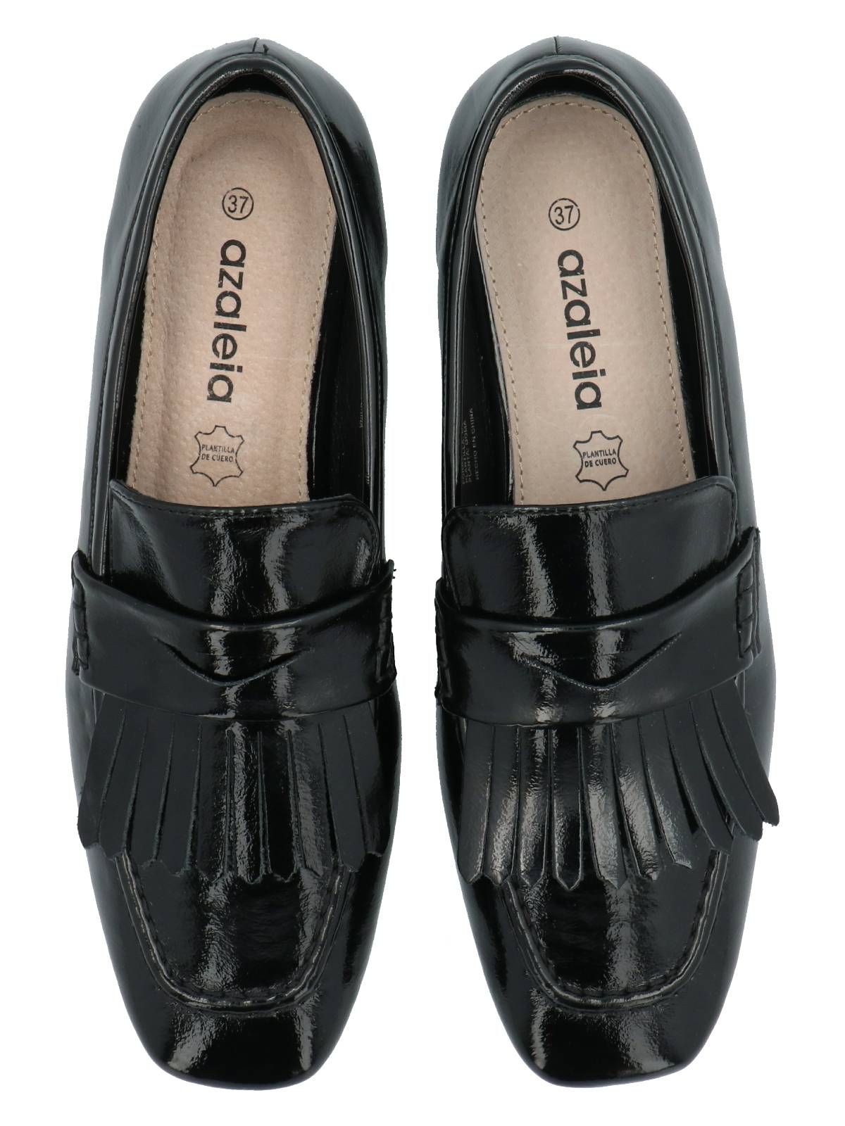 MOCASÍN ASTON MUJER NEGRO AZALEIA - 8