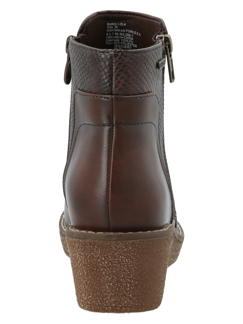 BOTIN LOLA MUJER CAFE  AZALEIA - 7