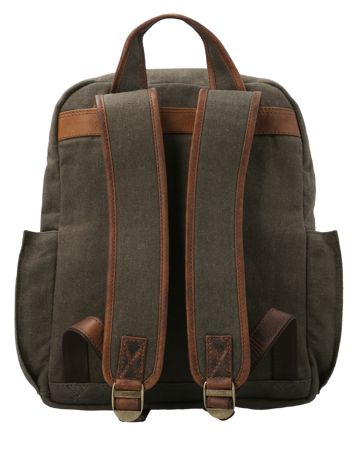 MOCHILA CUERO MUJER WX EMMA OLIVA ROCKFORD - 2