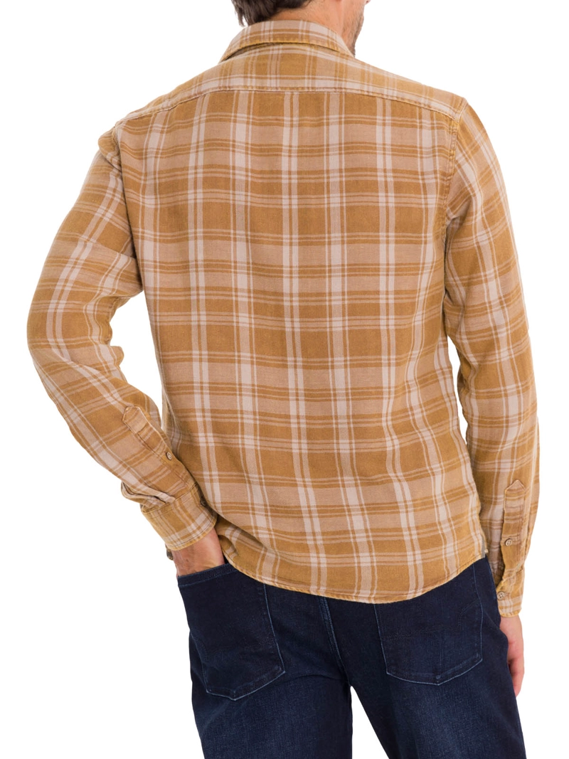 CAMISA ALGODÓN ORGÁNICO HOMBRE ROCKFORD BEIGE BRADFORD - 7