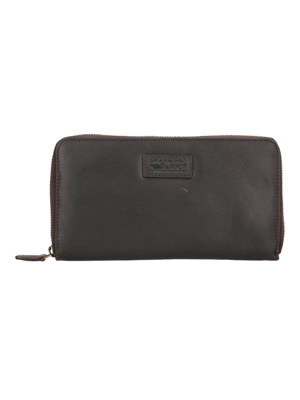 PORTA PASAPORTE CUERO TC PASSPORT CASE CAFÉ ROCKFORD - 1