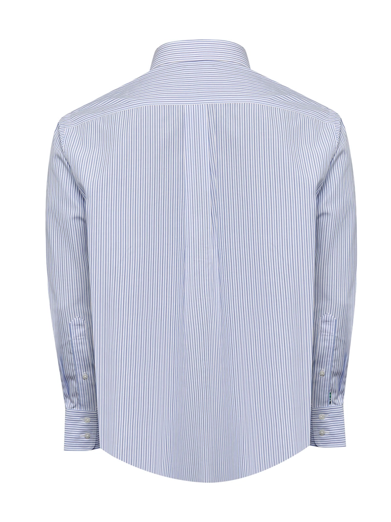 CAMISA ALGODÓN ORGÁNICO HOMBRE ROCKFORD BLANCO CUELLO ITALIANO WF - 4