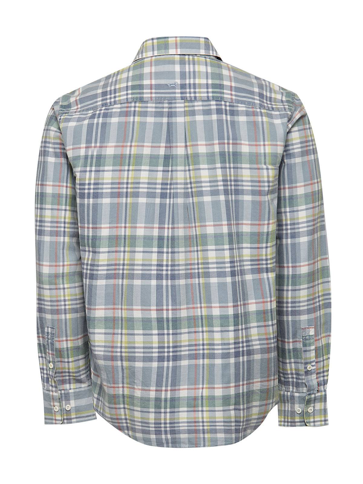 CAMISA ALGODÓN ORGÁNICO HOMBRE ROCKFORD AZUL ARBED - 2