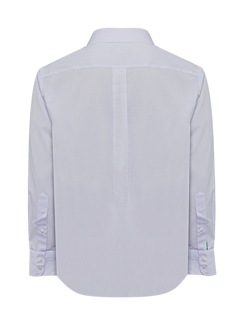 CAMISA ALGODÓN ORGÁNICO HOMBRE ROCKFORD BLANCO CUELLO ITALIANO WF - 4