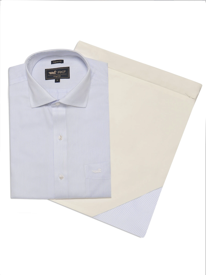 CAMISA ALGODÓN ORGÁNICO HOMBRE ROCKFORD BLANCO CUELLO ITALIANO WF - 6