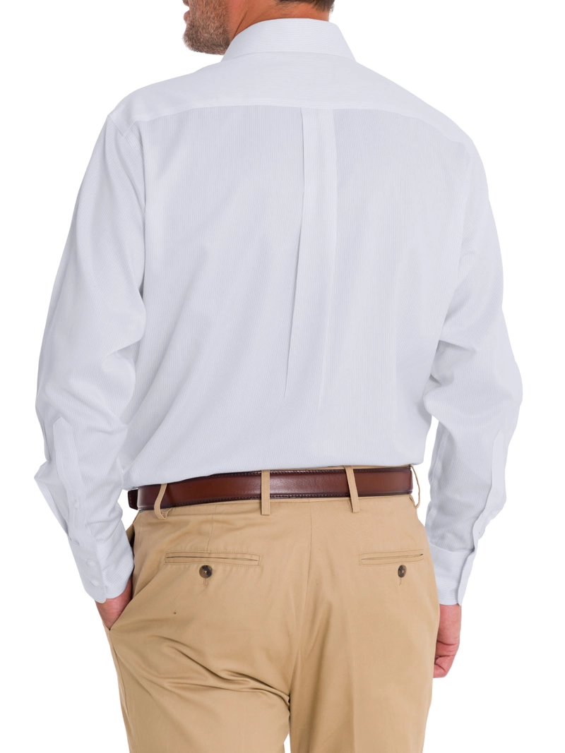 CAMISA ALGODÓN ORGÁNICO HOMBRE ROCKFORD BLANCO CUELLO ITALIANO WF - 9