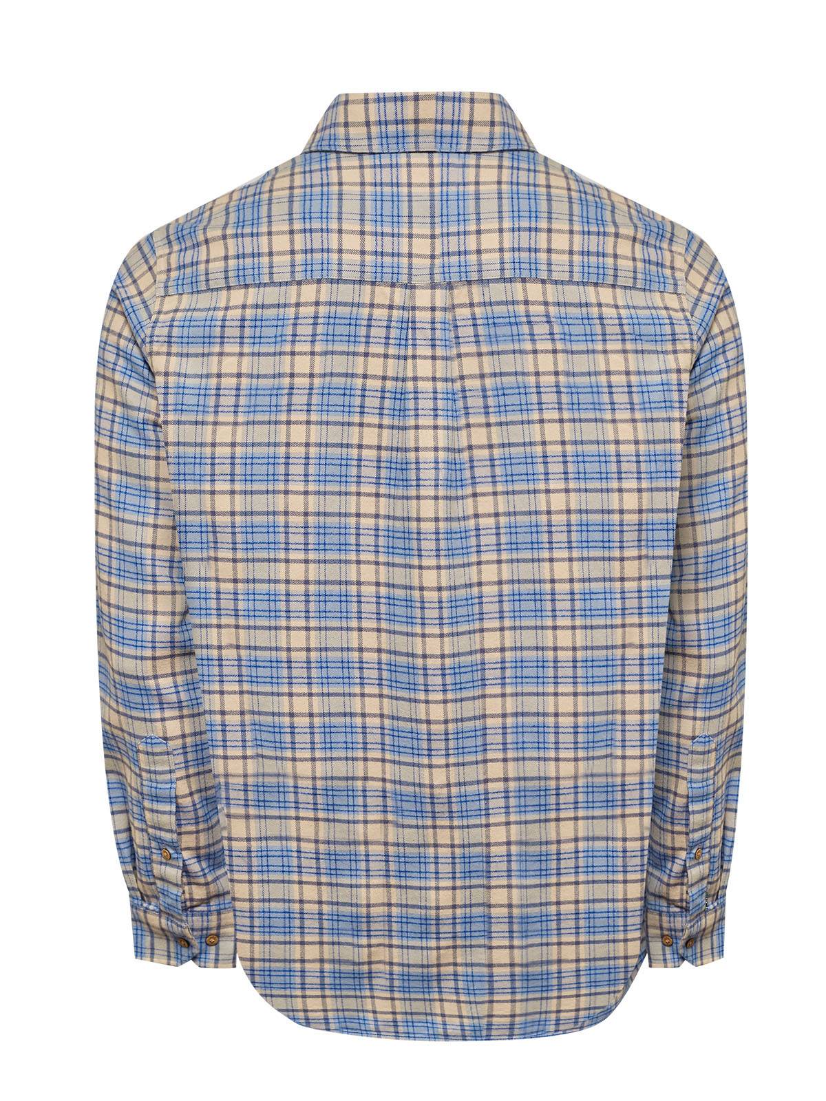 CAMISA ALGODÓN ORGÁNICO HOMBRE ROCKFORD AZUL PADUA - 2