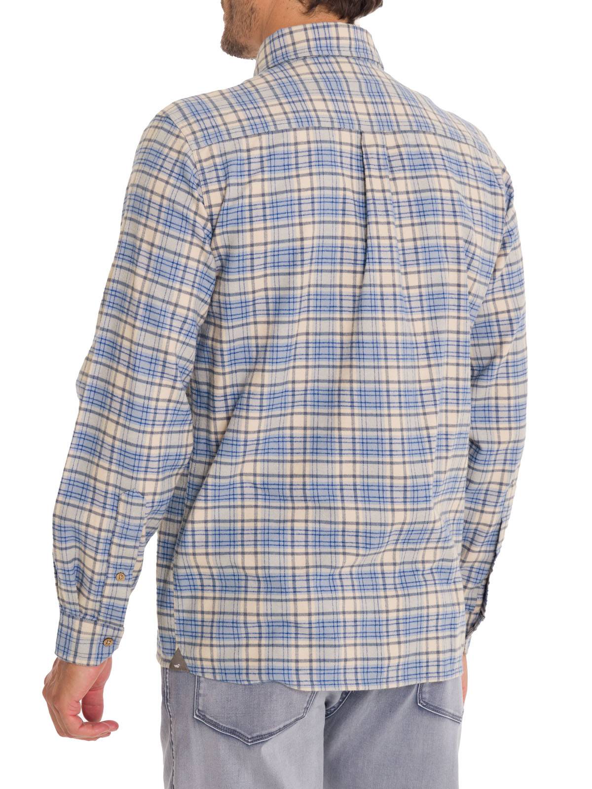 CAMISA ALGODÓN ORGÁNICO HOMBRE ROCKFORD AZUL PADUA - 7