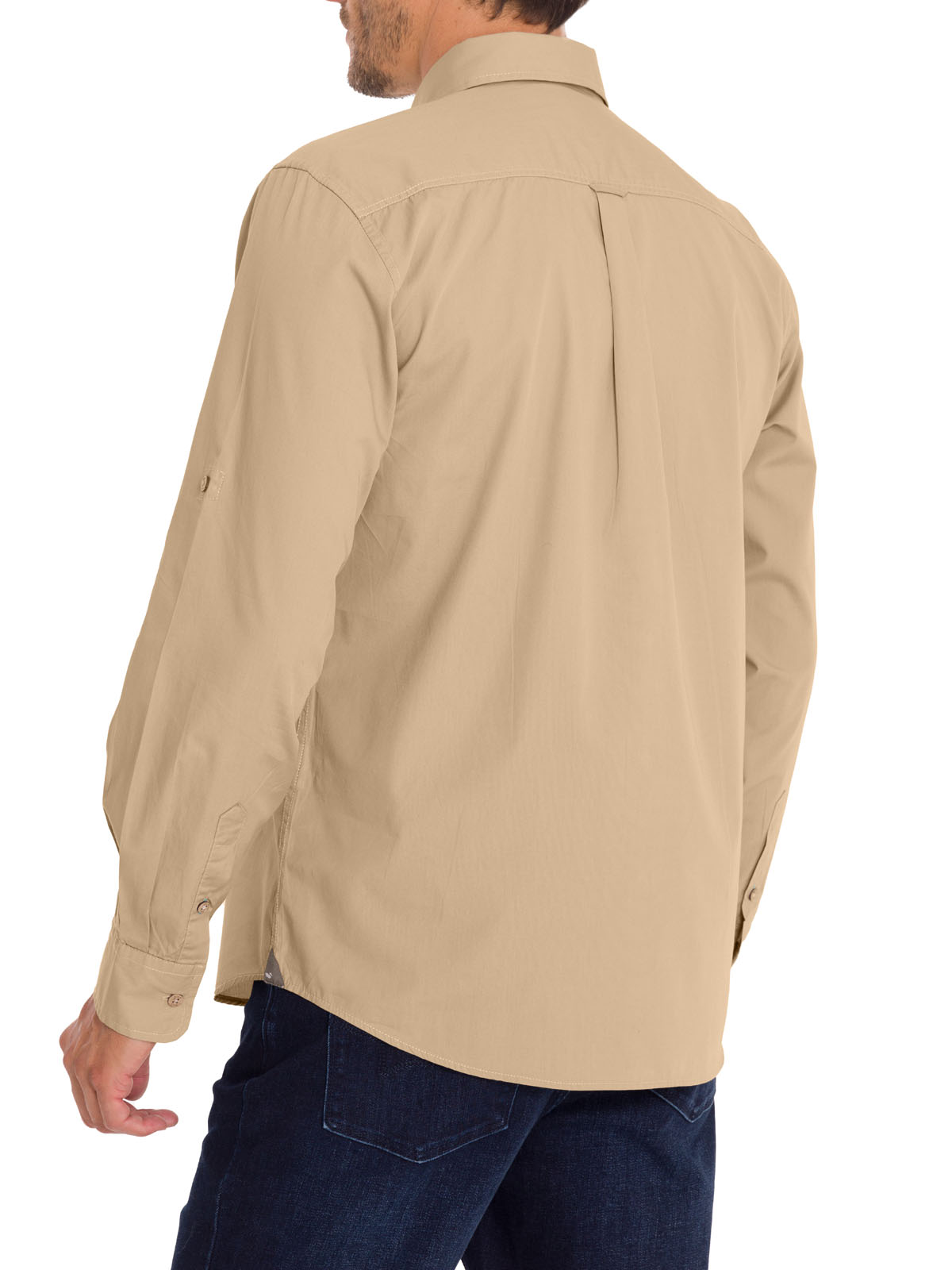 CAMISA ALGODÓN ORGÁNICO HOMBRE ROCKFORD CAFÉ GALITON - 7