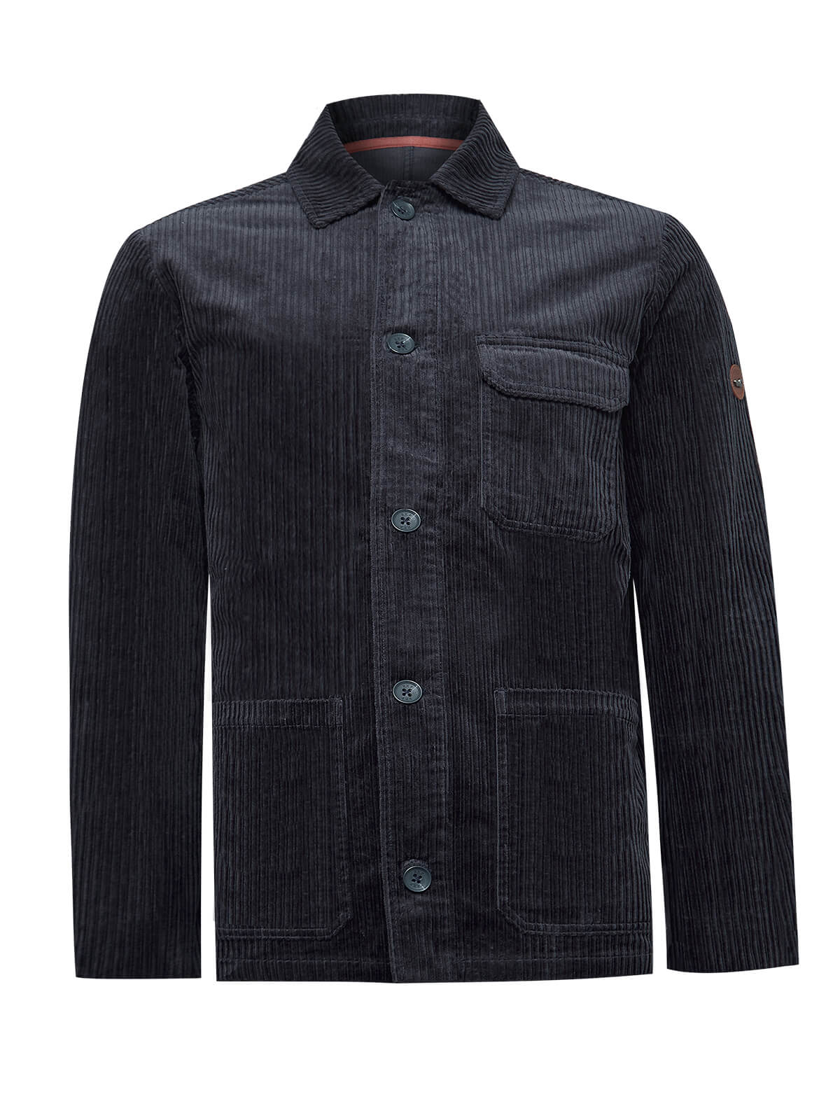 CHAQUETA ALGODÓN ORGÁNICO HOMBRE ROCKFORD AZUL BELLAGIO - 1