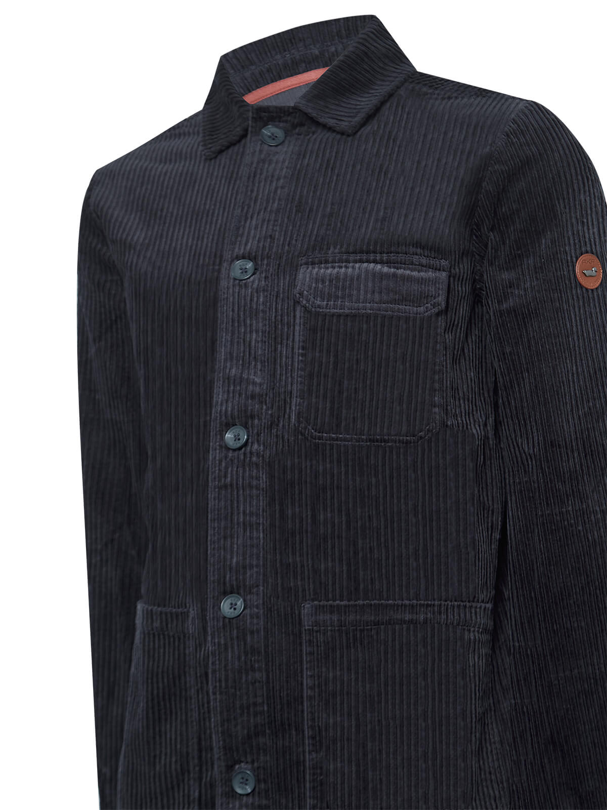 CHAQUETA ALGODÓN ORGÁNICO HOMBRE ROCKFORD AZUL BELLAGIO - 4