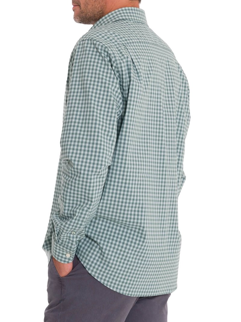 CAMISA ALGODÓN ORGÁNICO HOMBRE ROCKFORD VERDE MILD - 7