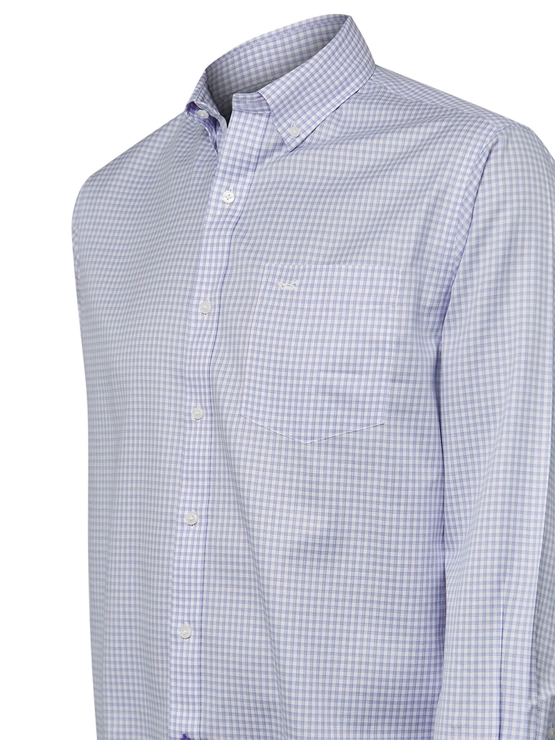 CAMISA ALGODÓN ORGÁNICO HOMBRE ROCKFORD BLANCO CUELLO BUTTON-DOWN WF - 5