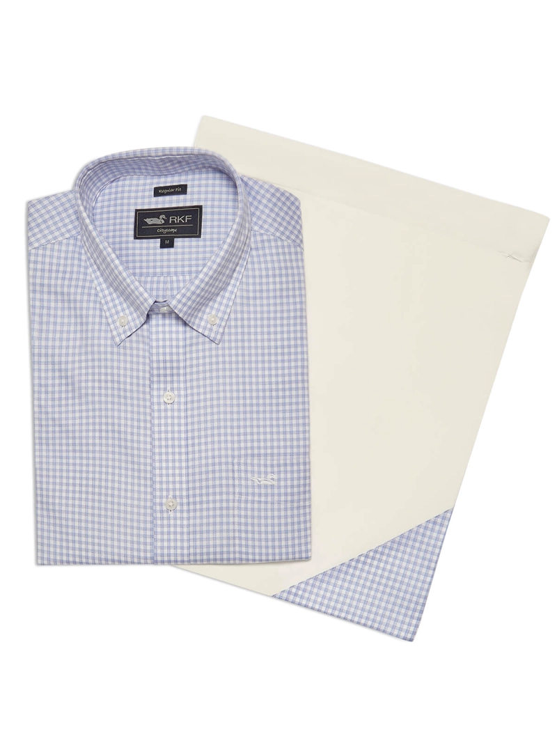 CAMISA ALGODÓN ORGÁNICO HOMBRE ROCKFORD BLANCO CUELLO BUTTON-DOWN WF - 6
