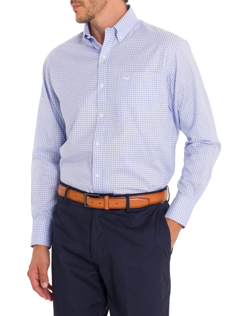 CAMISA ALGODÓN ORGÁNICO HOMBRE ROCKFORD BLANCO CUELLO BUTTON-DOWN WF - 8