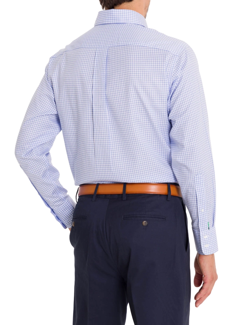 CAMISA ALGODÓN ORGÁNICO HOMBRE ROCKFORD BLANCO CUELLO BUTTON-DOWN WF - 9