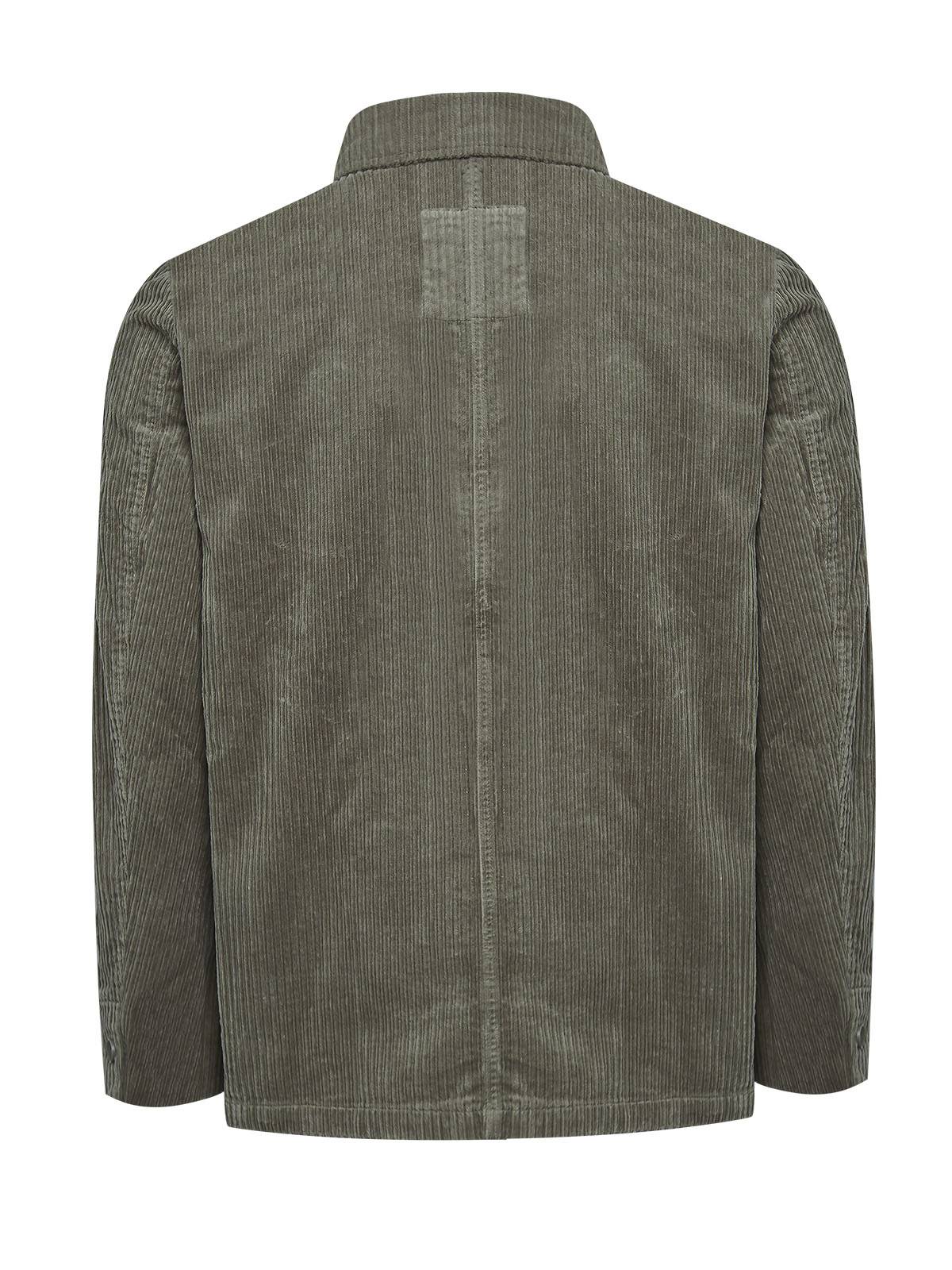CHAQUETA ALGODÓN ORGÁNICO HOMBRE ROCKFORD VERDE BELLAGIO - 2