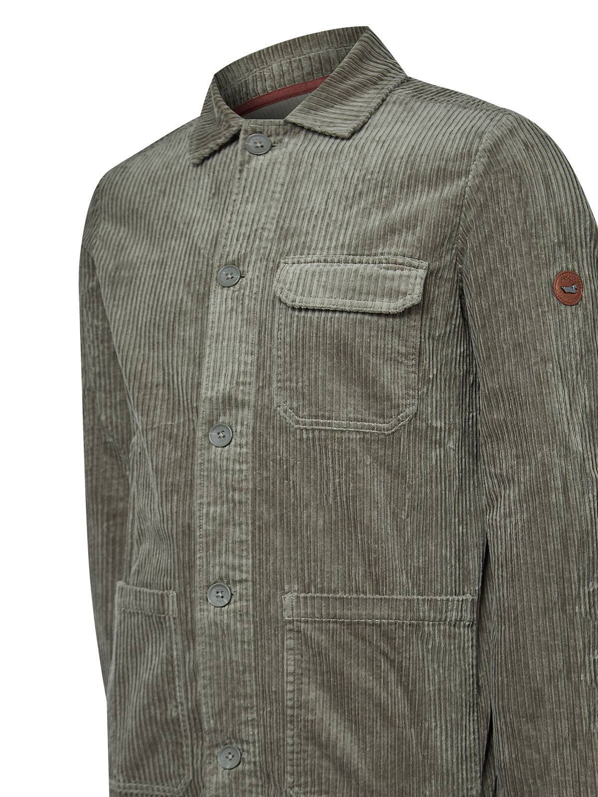 CHAQUETA ALGODÓN ORGÁNICO HOMBRE ROCKFORD VERDE BELLAGIO - 4