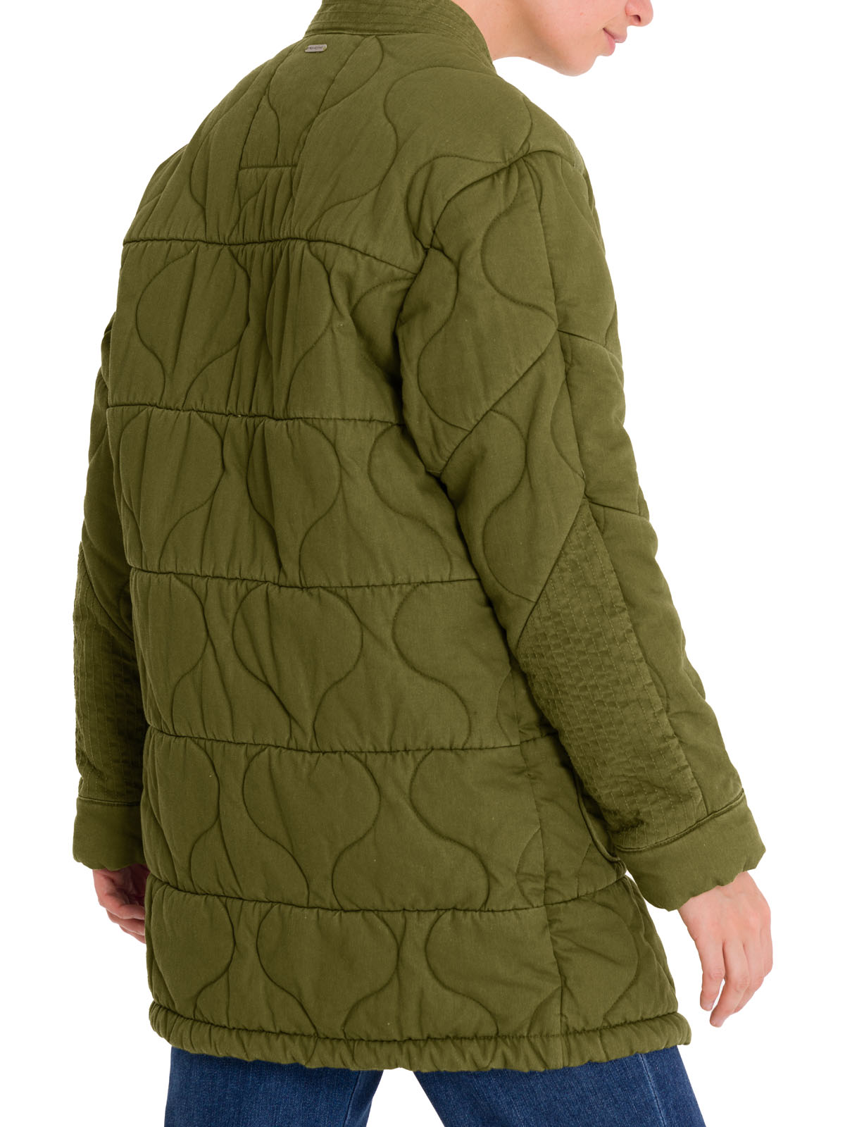 CHAQUETA ALGODÓN ORGÁNICO MUJER ROCKFORD VERDE THERMORE MALAWI - 7