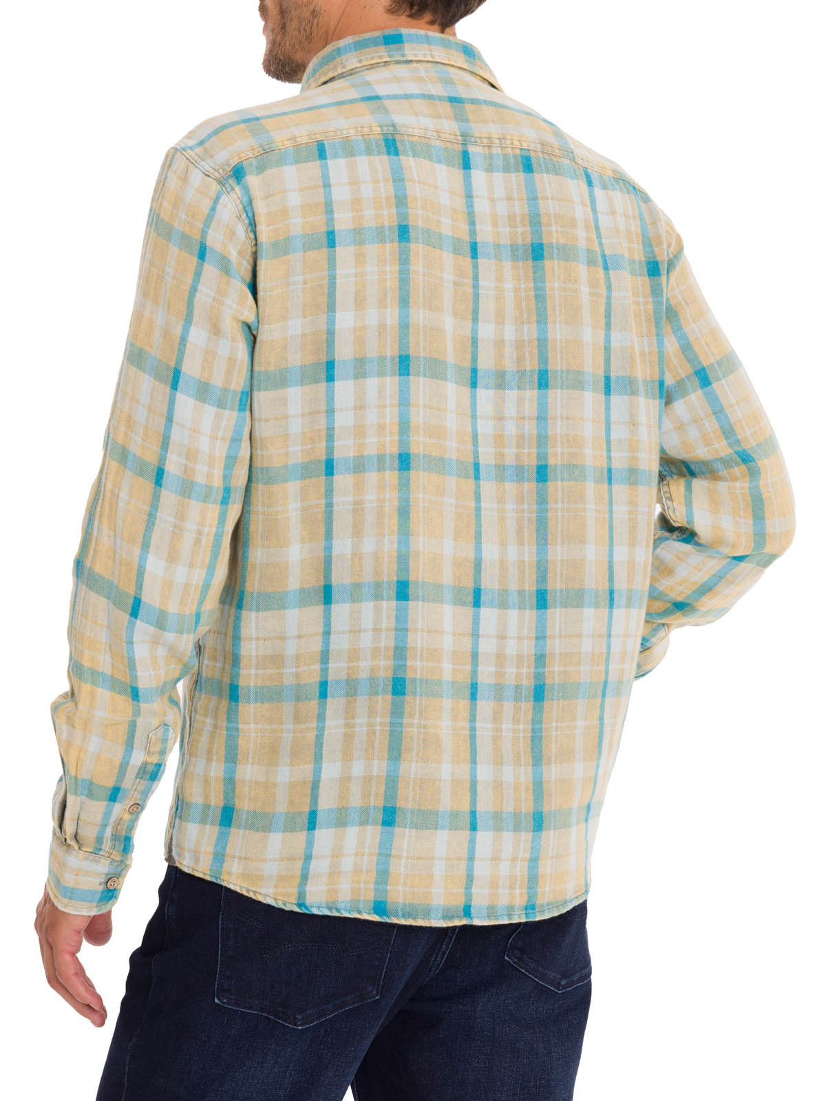 CAMISA ALGODÓN ORGÁNICO HOMBRE ROCKFORD VERDE BRADFORD - 7