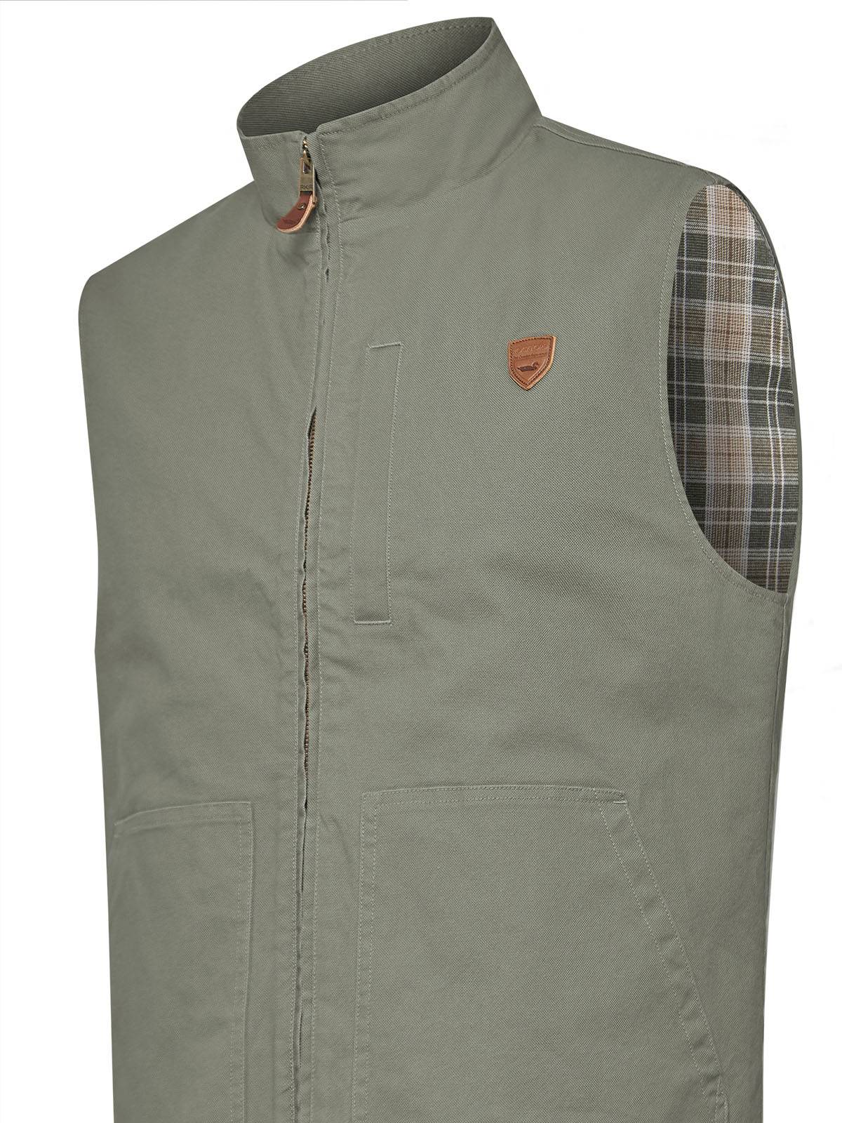CHAQUETA ALGODÓN ORGÁNICO HOMBRE ROCKFORD VERDE HARTT - 4