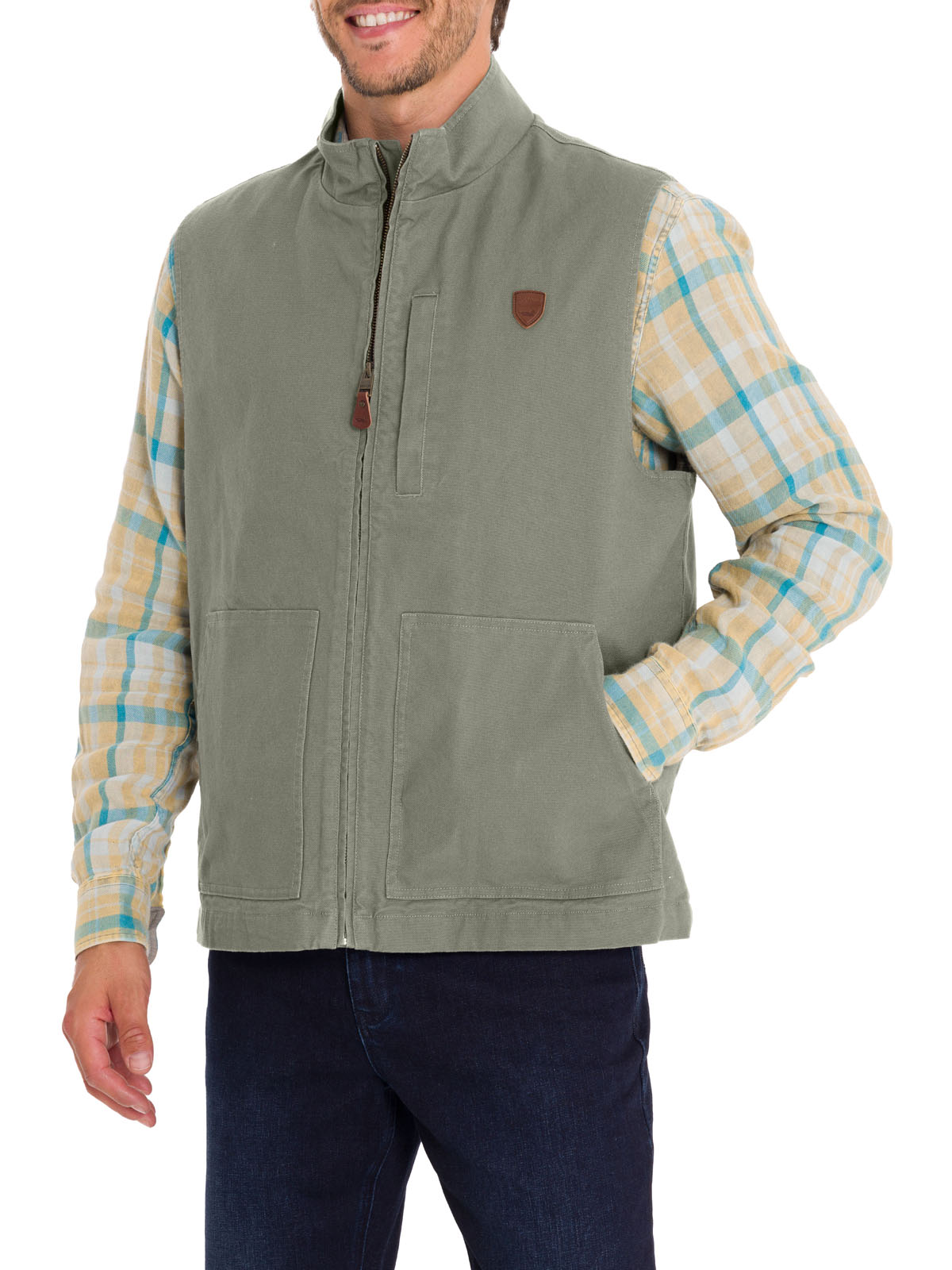CHAQUETA ALGODÓN ORGÁNICO HOMBRE ROCKFORD VERDE HARTT - 5