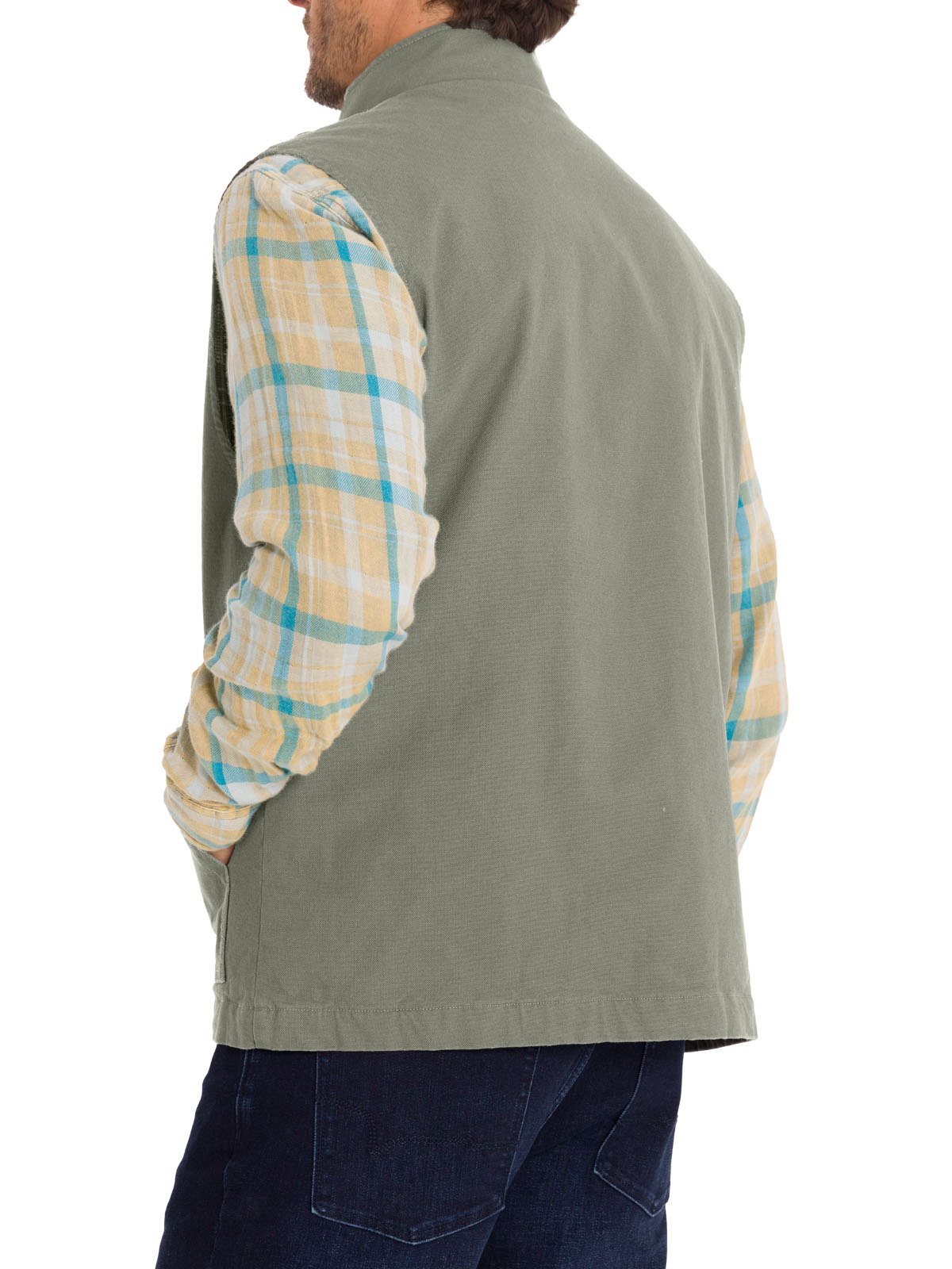 CHAQUETA ALGODÓN ORGÁNICO HOMBRE ROCKFORD VERDE HARTT - 6