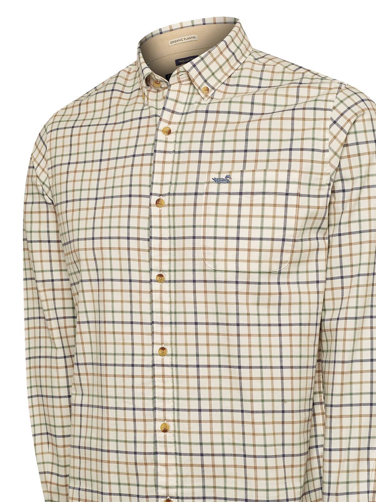 CAMISA ALGODÓN ORGÁNICO HOMBRE ROCKFORD CAFÉ VIYELLABUT - 4