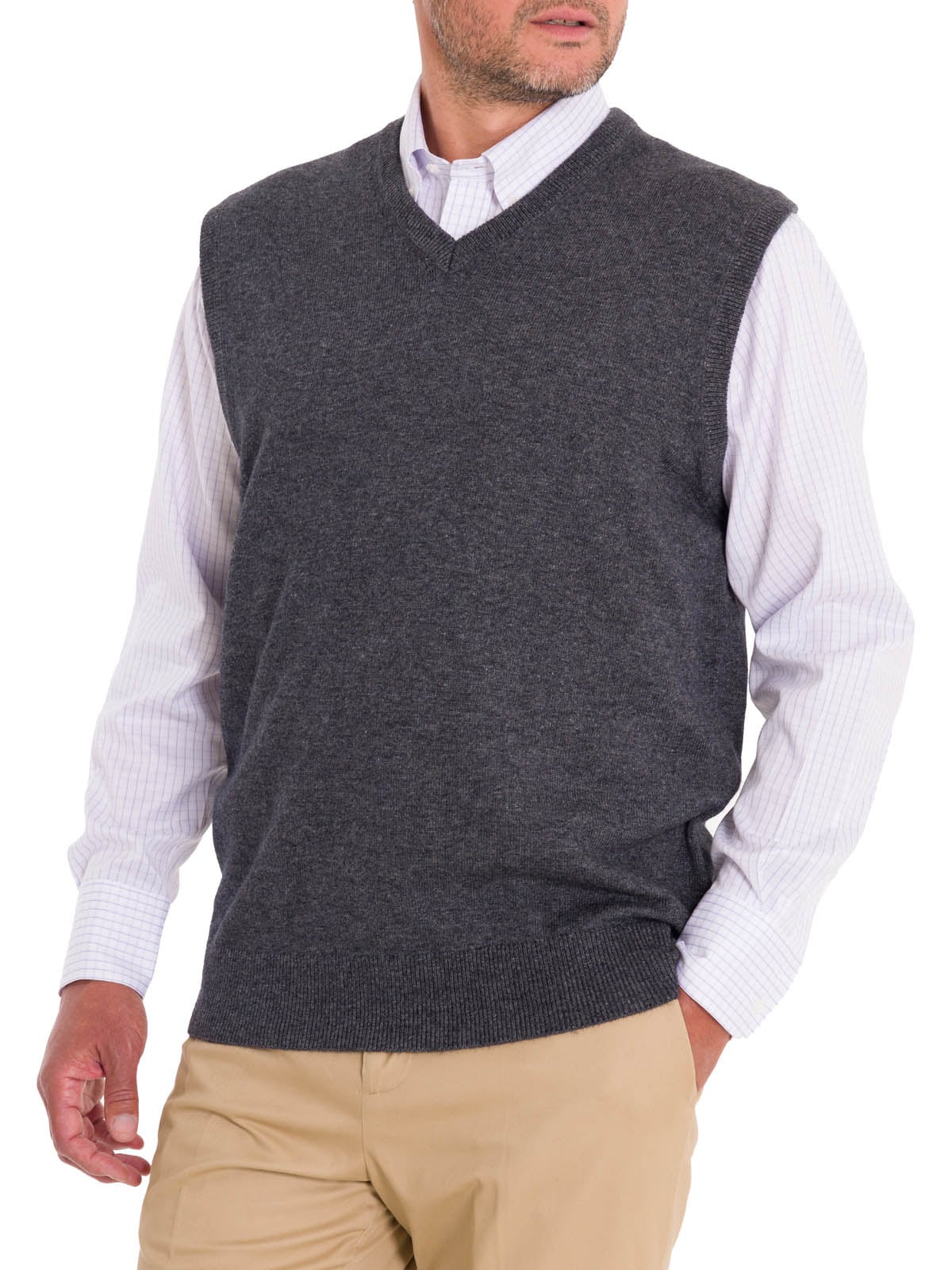 CHALECO LANA HOMBRE ROCKFORD GRIS VESTSWIN - 6